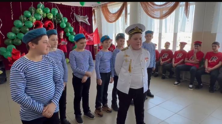 Театрализованное представление &amp;quot;Новобранцы&amp;quot; .